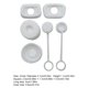 thumbnail image 2 of Tapón antifugas de 6 uds., tapa de pajita de silicona, tapón para derrames, accesorios para tazas, 2 of 8