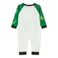 thumbnail image 6 of Elippeo Family Matching Christmas Pajamas, Baby Romper/Dog Bandana/Dinosaur Christmas Tree Letter Print Tops Pants Sleepwear Set, 6 of 10