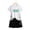 WH4, variant on Boy's Short Sleeved Running Suit Casual Quick Drying Clothes Short Sleeve T-Shirt and Elastic Shorts Kids Boys Clothing 7-8 Years