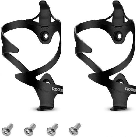 ROCKBROS Universal Bike Water Bottle Cages Bicycle Water Bottle Holder Aluminum Alloy Bike Bottle Bracket for Road and Mountain Bike-2Pack