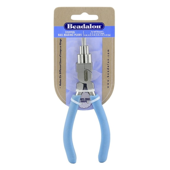 Beadalon Stepped Bail Making Pliers -6.25in