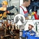 thumbnail image 2 of 1 par de guantes de seguridad anticorte HPPE de nivel 5, de alta resistencia, para uso industrial, cocina, jardinería, antiarañazos, anticortes, multiusos, resistentes al desgaste., 2 of 6