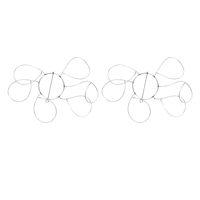 Piège à Crabes, Diamètre de 8,5 cm, Attrapez des Crabes Bleus Rouges avec un Design Pratique Efficace et Polyvalent pour Aventures de Crabes