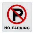 thumbnail image 2 of Portable Notice Sign Acrylic Prompt Sign Warning Sign Business Self-adhesive No Parking, 2 of 8