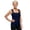 #01-Navy, variant on Women's Square Neck Sleeveless Double-Layer Tank Tops Basic Tight T Shirts
