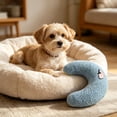 thumbnail image 7 of U-Shape Calming Pillow for Pets,Soft Fluffy Decorative Curved Plush Cushion, 7 of 7