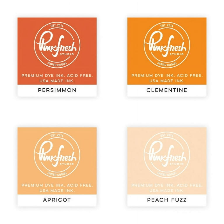 全信頼を寄せる Dye Premium Studio Pinkfresh Cube Colors-Indian 4 Pads Ink 文房具・オフィス用品
