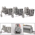 thumbnail image 2 of E/Uk Din Rail Terminal Blocks End Stopper Bracket Grey,Terminal Block Connector(Pack Of 100), 2 of 6