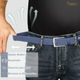 thumbnail image 2 of JASGOOD Elastic Braided Belts for Men Stretch Woven Belts for Work Casual, 2 of 7