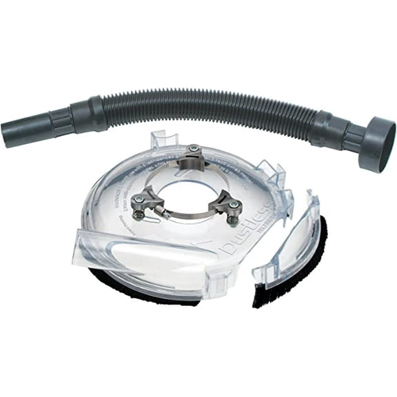 DustBuddie Universal Dust Shroud for Grinders (Cup Wheel), 7"