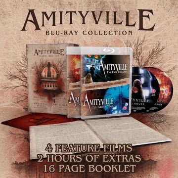 The Amityville Horror Collection - 4-Disc Box Set ( Amityville Horror: The Evil Escapes / Amityville: A New Generation / Amityville 1992: It's About Time [ Blu-Ray, Reg.A/B/C Import - United Kingdom ]