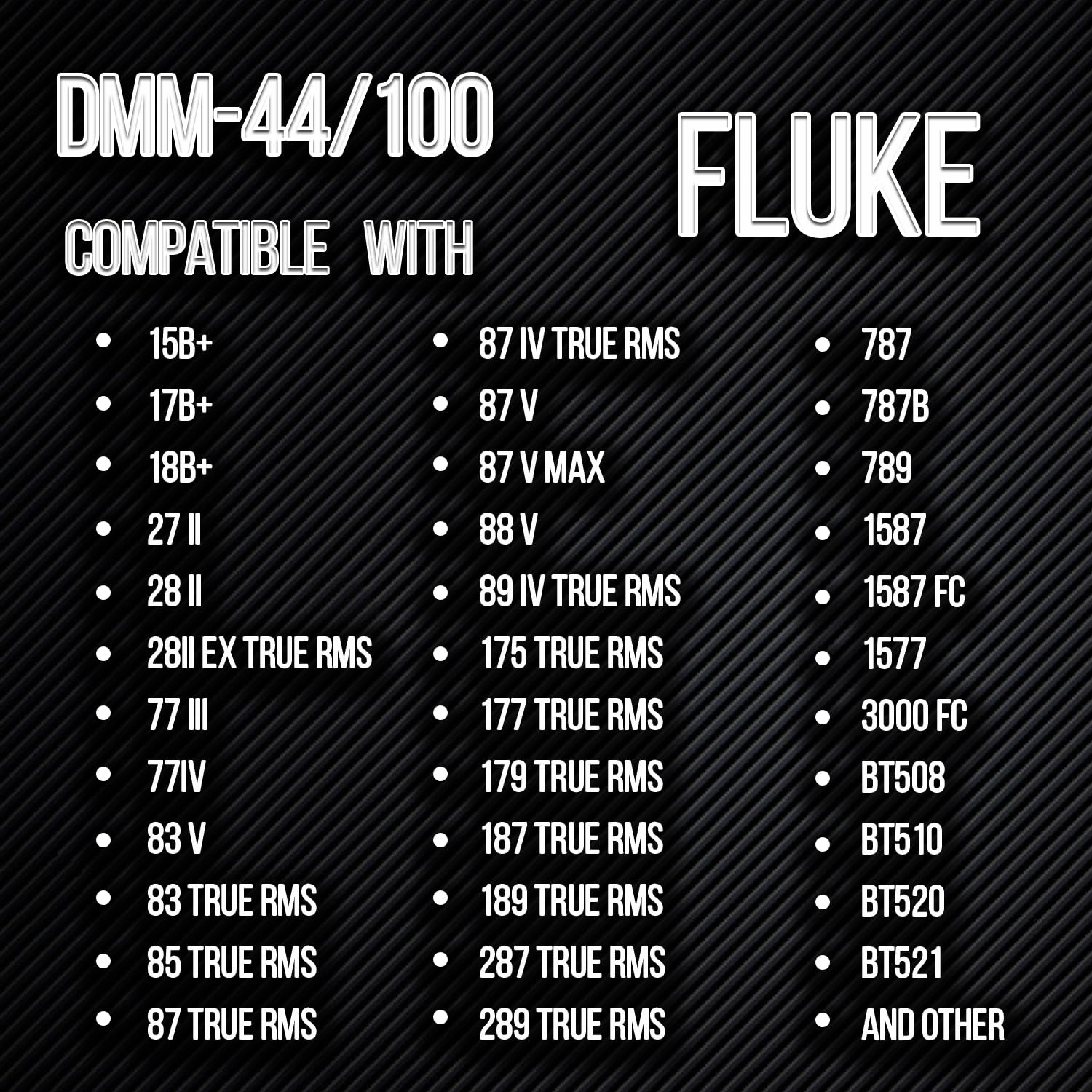 HQRP 5-Pack DMM-44/100 Fast-Acting Digital Multimeter Fuse 440mA 1000V Replacement for Bussmann DMM-B-44/100, DMM-44/100-R, LITTELFUSE Flu-44/100 Compatible with DMM Fluke, Brymen, Klein, Agilent