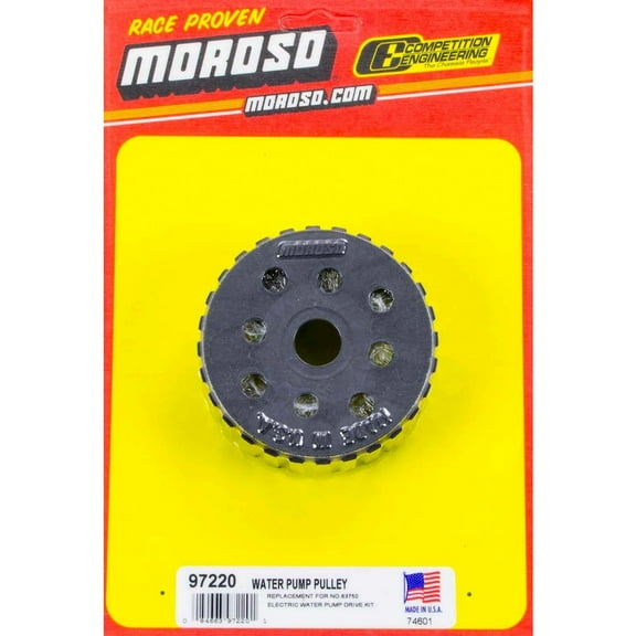 Moroso Elect. Water Pump Pulley