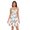 Various Color Birds, variant on Dailycode Summer Dresses for Women Strapless Casual Beach Cover Ups Folk Art Arabesque Tube Top Sundress