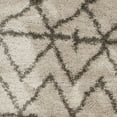 thumbnail image 5 of SAFAVIEH Belize Leann Abstract Plush Shag Runner Rug, Taupe/Grey, 2'3" x 5', 5 of 6