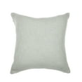 thumbnail image 6 of Ox Bay and Stacy Garcia 24" x 24" Blue/Ivory Geometric Embroidered Cotton Blend Adult Decorative Throw Pillow, 6 of 8