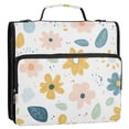 thumbnail image 5 of FORMRS Zipper Binder with Shoulder Strap 2-inch Ring 500 Sheet Capacity File Bag, Cute Floral, 5 of 5