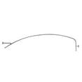 thumbnail image 5 of Croydex Luxury 78.5" Adjustable Curved Shower Curtain Rod, Maximises Space, Prevents Curtain Cling, 5 of 7
