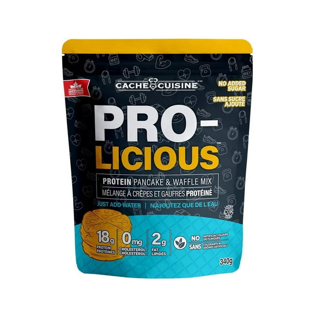 Prolicious Protein Pancake & Waffle Mix Walmart.ca