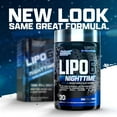 thumbnail image 4 of Nutrex Lipo 6 Nighttime Fat Burner | Melatonin Sleep Aid & Weight Loss Diet Pills for Men and Women | Night Time Metabolism Booster Appetite Suppressant | 30 Servings (1), 4 of 10