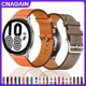 thumbnail image 2 of 20Mm 22Mm Correa De Cuero Para Samsung Galaxy Watch 3 Active 2 Band 44Mm GT 2Pro 3pro 4/Classic 45/40Mm/46Mm Pulsera, 2 of 4