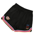 thumbnail image 2 of Men's Athletic Shorts Solid 2 in 1 Layered Elastic Waist Drawstring Inner Brief Breathable Quick Dry 5 Inch Gym Running Workout Shorts Black XXL, 2 of 6
