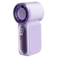 thumbnail image 1 of Ventilador de mano Mini ventilador Multiusos Potente Silencioso Compacto Accesorio portátil para Púrpura, 1 of 9