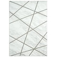 thumbnail image 5 of Abani Luna Collection Area Rug Mid Century Modern Bedroom Living Room Decor Floor Rug 6 x 9 White Gold, 5 of 7
