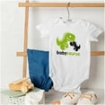 thumbnail image 4 of Babysaurus Adorable Little T-Rex Romper Boys or Girls Infant Baby Brisco Brands NB, 4 of 6