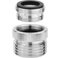 thumbnail image 4 of Faucet to Hose Adapter 3/4" GHT Chrome - Sink to Garden Hose Attachment for Kitchen/Bathroom, 4 of 10