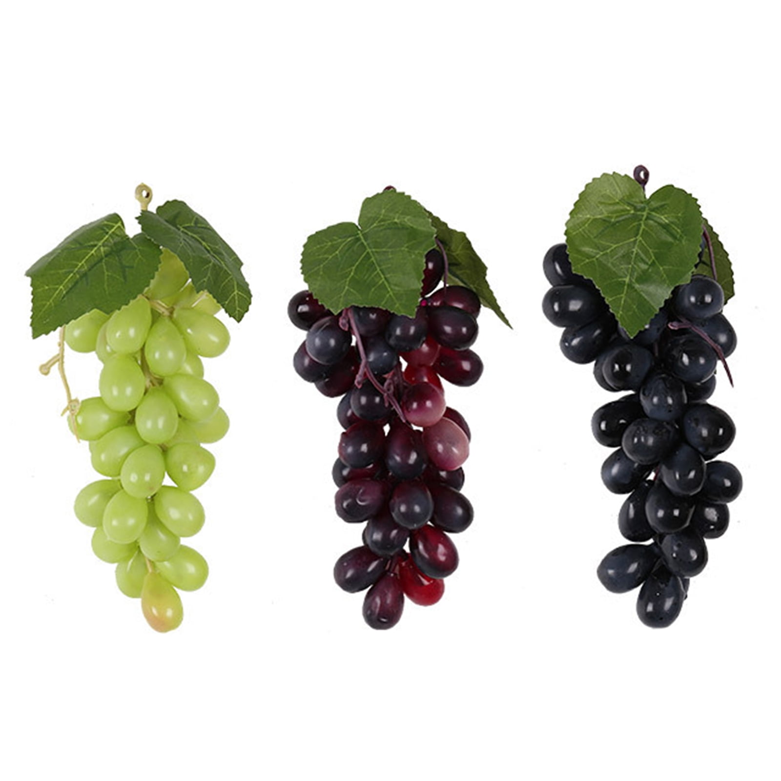 Simulation Party Fruit Plastic Home Garden Decor Bunch Of Grapes Wedding 