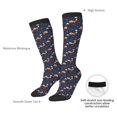 thumbnail image 4 of Naloa Cartoon Fox Knee Socks, High Socks Long Stretchy Sock Women Knee High Stocking, Long Socks for Women, 4 of 6