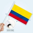 thumbnail image 4 of Anley Colombia Mini Flag 12 Pack - Hand Held Small Miniature Colombian Flags on Stick - 5x8 Inch with Solid Pole & Spear Top, 4 of 6