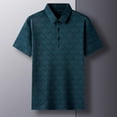 thumbnail image 1 of pstuiky camisetas de hombre, Camisas cortas informales de cuello redondo y botones para hombre camisas casuales para hombre m, 1 of 5