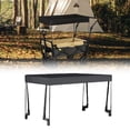 thumbnail image 7 of Awning Canopy for Wagon Attachment Removable with Rods,Wagon Sun Shades Cover,Awning Shade Cover (Wagon Not Included), 7 of 7