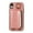 Pink, variant on for iPhone XR PU Leather Case, Card Slots and Zipper Pocket Kickstand, Classic Protective Shockproof Lightweight Ultra Slim lip Case Finger Ring Wrist Strap for iPhone XR, Pink
