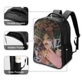 thumbnail image 4 of Melanie Martinez Forest Fantasy Unisex Backpack Schoolbag Bookbag 2 Compartment Daypack Satchel Rucksack Travel Laptop Bag, 4 of 6