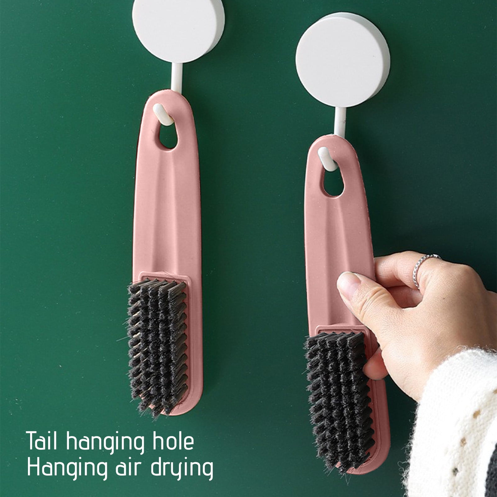Brosse à Laver Avec Poignée - Brosse, Brosse à Chaussures, Brosse à Vêtements, Brosse De Nettoyage, Brosse à Laver - Éléphant Maison