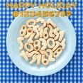 thumbnail image 4 of Cortadores de galletas xify's de 36 piezas con letras y números, 1 pulgada, 4 of 7
