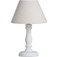 thumbnail image 1 of Hill Interiors - Lámpara de Mesa CyreneEnchufe (UK) (Beige, Blanco), 1 of 2