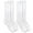 White, variant on Jefferies Socks Girl's Bamboo Ribbed School Knee High Socks 4 Pair Pack
