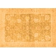 thumbnail image 1 of Ahgly Company Indoor Rectangle Oriental Orange Traditional Area Rugs, 2' x 3', 1 of 4