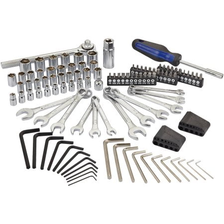 - Hyper Tough 113-Piece 1/4-Inch and 3/8-Inch Mechanics Tool Set
