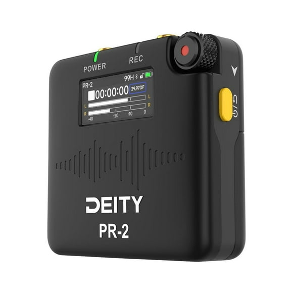 Grabadora de bolsillo Deity PR2 con micrófono Lavalier Float de 32 bits