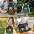 thumbnail image 3 of Garronmavis Camo Tree Frog Kids Boys Backpack 4-Piece Set - Includes School Backpack, Lunch Bag, Pencil Case, Water Holder Case, Lightweight School Bag for Outdoor Picnic, 3 of 8
