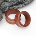 thumbnail image 2 of A Pair of Sabo Wood Double Flared Tunnel Plug, 2 of 3