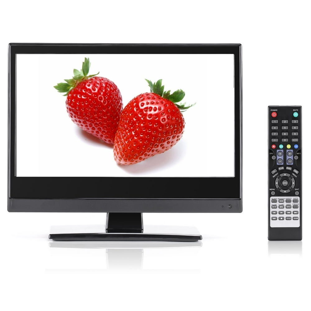 Small TV Perfect Kitchen TV 15.6 inch LED TV Watch HDTV Anywhere