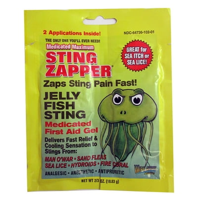 Sting-Kill First Aid Anesthetic Wipes, Instant Pain + Itch