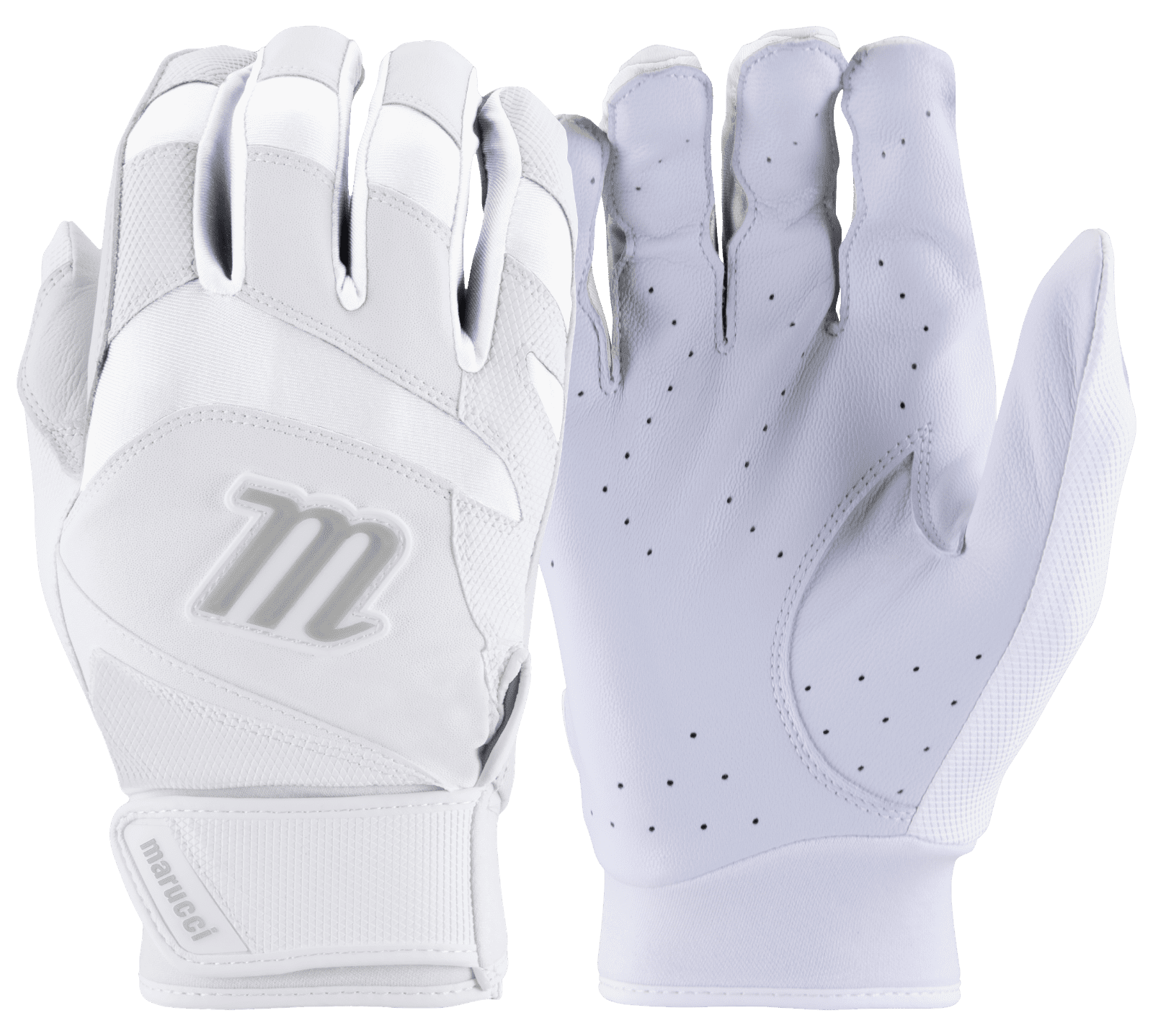 Grand Gant De Baseball Softball Blanc Gauche Marucci Crest Taille