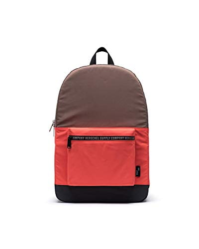 Herschel Supply Co. Packable Daypack Reflective Black/Hot Coral 
